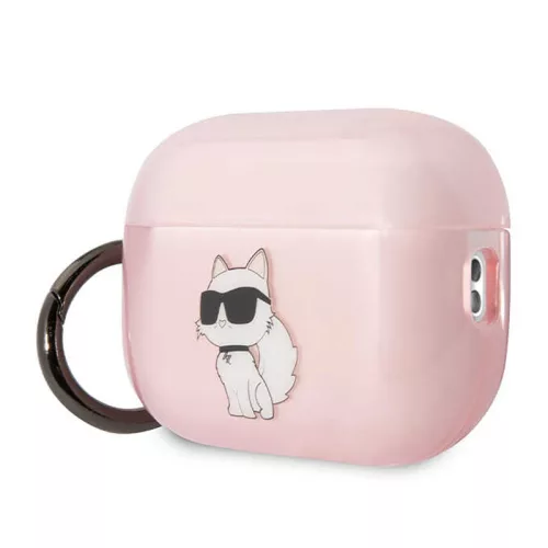 Karl Lagerfeld NFT Ikonik Choupette Head - tok Apple AirPods Pro 2 pink