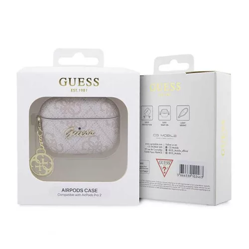 Guess 4G Charm Collection - tok Apple AirPods Pro 2 pink