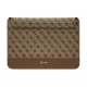 Guess 4G Stripe Metal Logo notebook táska - 14" laptoptáska barna