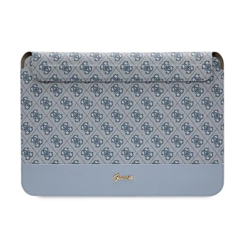 Guess 4G Stripe Metal Logo notebook táska - 14" laptoptáska kék