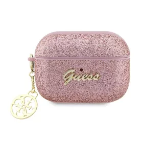 Guess 4G Glitter Flake - tok Apple AirPods Pro 2 pink