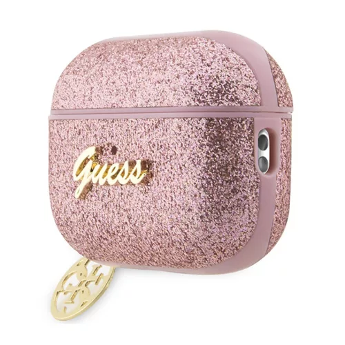 Guess 4G Glitter Flake - tok Apple AirPods Pro 2 pink