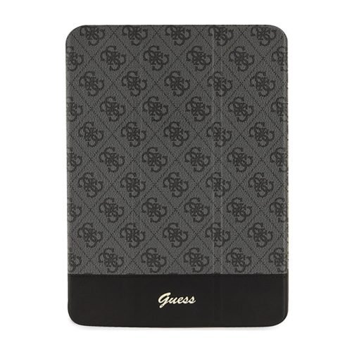 Guess 4G Stripe Allover - tok iPad 10.9" (2022) fekete