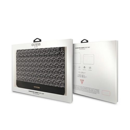 Guess GCube Stripes notebook táska - 14" laptoptáska fekete
