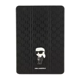   Karl Lagerfeld Folio Magnet Allover Saffiano Monogram NFT Ikonik - tok iPad 10.2" (2021-2019) fekete