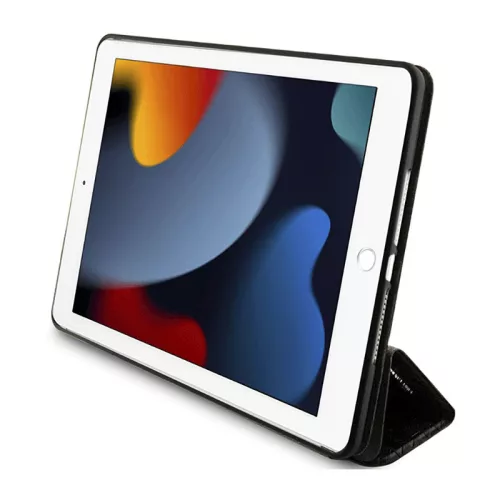 Karl Lagerfeld Folio Magnet Allover Saffiano Monogram NFT Ikonik - tok iPad 10.2" (2021-2019) fekete