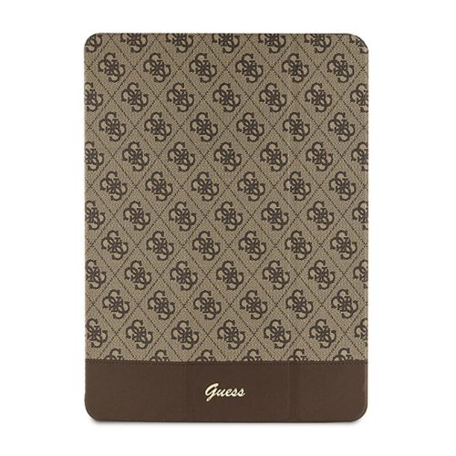 Guess 4G Stripe Allover - tok iPad Pro 12.9" (2022-2020) barna