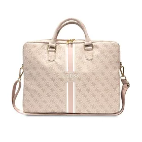  Guess 4G Printed Stripes laptoptáska - 16" laptoptáska pink