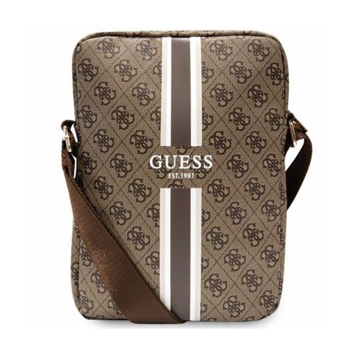 Guess 4G Stripes Tablet laptoptáska - 10" Tablet laptoptáska barna