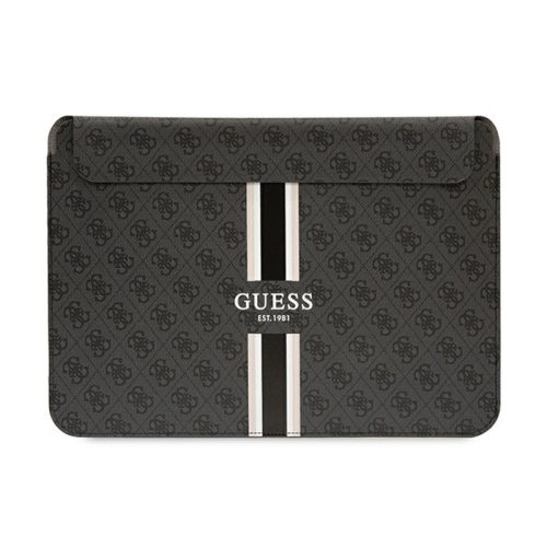 Guess 4G Printed Stripes notebook táska - 14" laptoptáska fekete