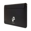 Karl Lagerfeld NFT Saffiano Karl & Choupette Sleeve - 16" laptoptáska fekete