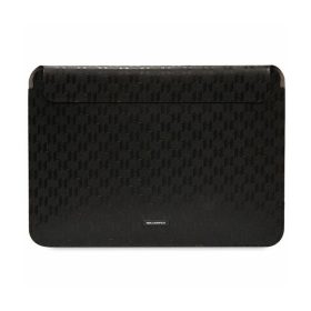  Karl Lagerfeld Saffiano Monogram Plaque Sleeve - 14" laptoptáska fekete