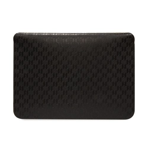 Karl Lagerfeld Saffiano Monogram Plaque Sleeve - 14" laptoptáska fekete