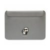 Karl Lagerfeld NFT Saffiano Karl & Choupette Sleeve - 14" laptoptáska ezüst