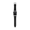 Karl Lagerfeld Saffiano Monogram - okosóraszíj Apple Watch 38/40/41 mm fekete