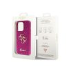 Guess Glitter Script Big 4G - iPhone 15 Pro telefontok (Purple)