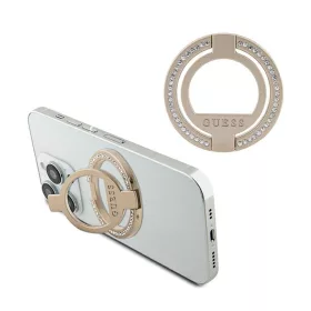   Guess MagSafe gyűrűtartó támaszték, telefongyűrű Rhinestone -  arany