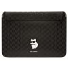 Karl Lagerfeld NFT Saffiano Monogram Ikonik Choupette Sleeve - 14" laptoptáska fekete