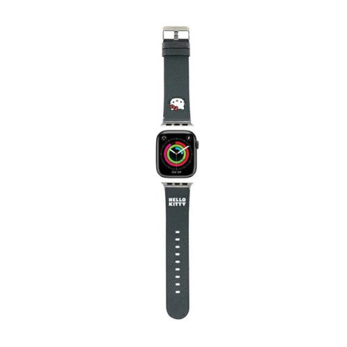 Hello Kitty Strap Kitty Head - okosóraszíj Apple Watch 38/40/41 mm fekete