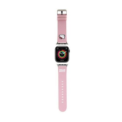 Hello Kitty Strap Kitty Head - okosóraszíj Apple Watch 38/40/41 mm pink