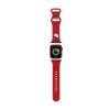 Hello Kitty Silicone Kitty Head - okosóraszíj Apple Watch 38/40/41 mm (red)