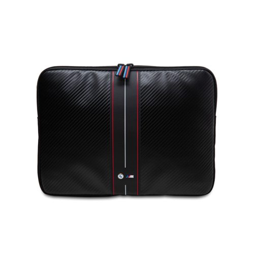 BMW Carbon Red Stripes Sleeve tok 13"/14"-es fekete notebookhoz