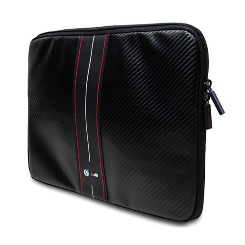 BMW Carbon Red Stripes Sleeve tok 15"/16"-os fekete notebookhoz