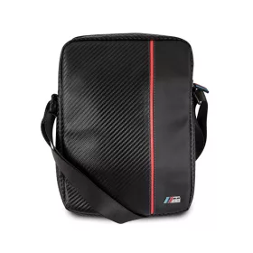 BMW Carbon Red Stripe - Táblatáska 8" (fekete)