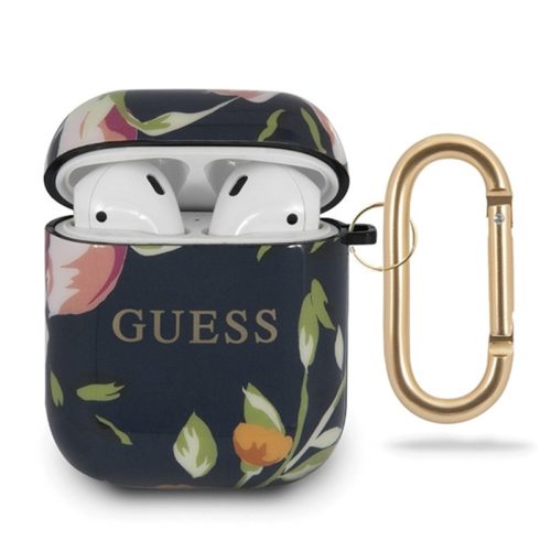 Guess Flower Collection N3 - Airpods (kék)