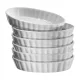 Küchenprofi Burgundy – Porcelán creme brulée edény 14×8,5×2,5 cm, 6 db-os készlet