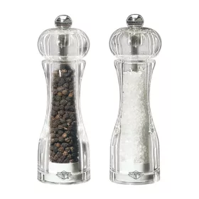  Küchenprofi Toronto - Bors- és sóőrlő kerámia őrlőszerkezettel 14x4,5 cm 2 darabos készlet