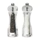 Küchenprofi Toronto - Bors- és sóőrlő kerámia őrlőszerkezettel 14x4,5 cm 2 darabos készlet