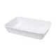 Küchenprofi Burgundy – Porcelán sütő / téglalap alakú tepsi 20×12×6 cm