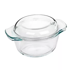   Küchenprofi Elsass - Boroszilikát üveg sütőtál fedővel 1,4 l 18×11,5 cm
