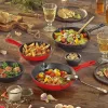 Küchenprofi Provence – Öntöttvas serpenyő kiöntővel, 20 cm átmérőjű (fekete)