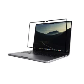   Moshi iVisor AG – Matt képernyővédő fólia MacBook Pro 14"-hez (M1, 2021) (fekete/tiszta/matt)