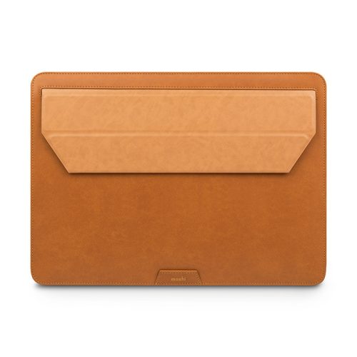 Moshi Muse 14 "3-in-1 Slim táska laptop hüvely (karamellbarna)