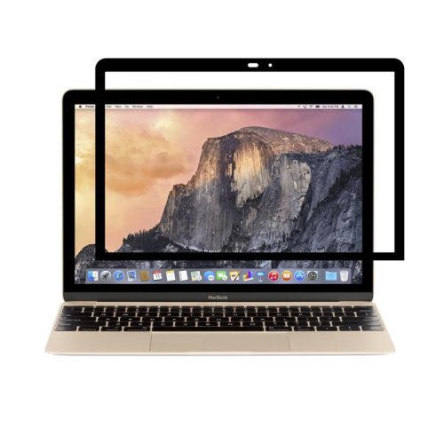 Moshi Ivisor AG - buborékmentes képernyővédő az új MacBook (12 hüvelyk, 2015) (fekete)