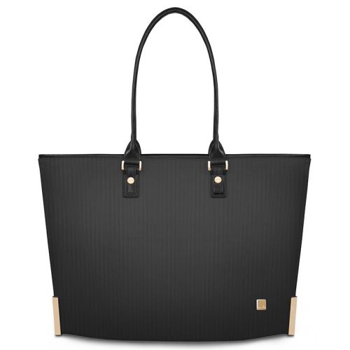 Moshi Aria - Slim Lightweight Tote Padded Laptop táska számítógépekhez legfeljebb 13 "(pala fekete)