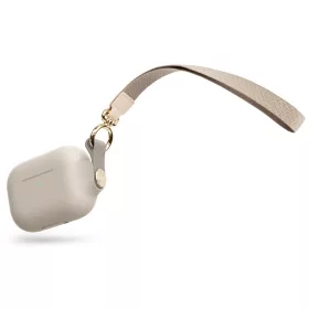   Moshi Pebo tok Airpods Pro-hoz, levehető csuklópántokkal és Lintguard ™ védelemmel - Savanna bézs