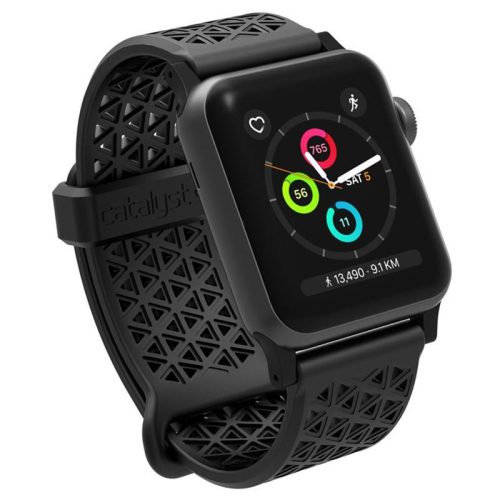 Catalyst sportszíj – elasztikus szíj Apple Watchhoz 38/40/41 mm (stealth Black)