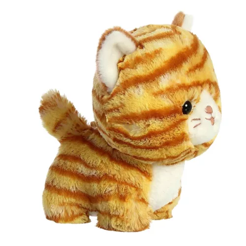 Teddy Pets - Plüss Játék / Ölelőbimbó Macska Gyömbér Cirmos 17 cm