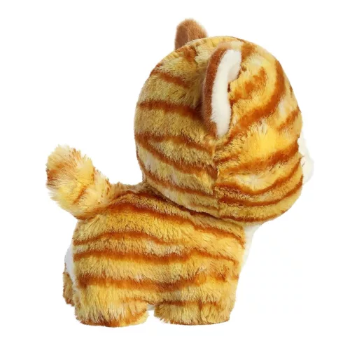 Teddy Pets - Plüss Játék / Ölelőbimbó Macska Gyömbér Cirmos 17 cm