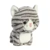 Teddy Pets - Plüss Játék / Ölelőjáték Macska Szürke Cirmos 17 cm