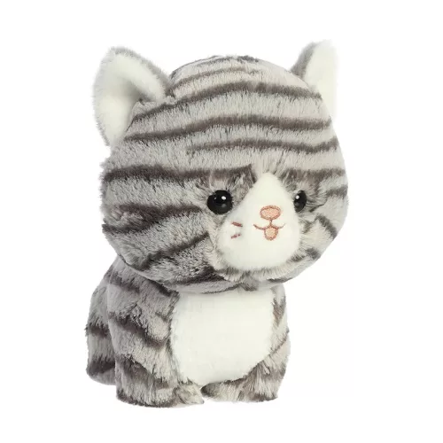 Teddy Pets - Plüss Játék / Ölelőjáték Macska Szürke Cirmos 17 cm