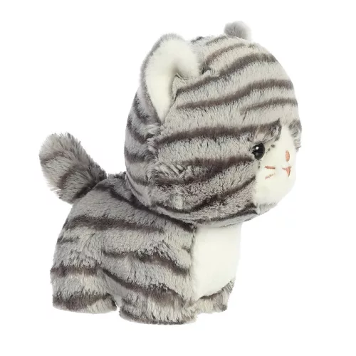 Teddy Pets - Plüss Játék / Ölelőjáték Macska Szürke Cirmos 17 cm