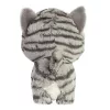 Teddy Pets - Plüss Játék / Ölelőjáték Macska Szürke Cirmos 17 cm