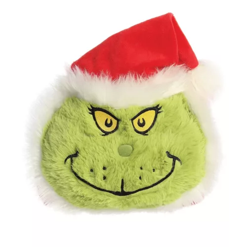 Grinch - Plüssjáték / Párna Grinch Mikulás jelmezben 25 cm a Spudsters Collection-től