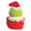 Grinch - Plüssjáték / ölelnivaló ülő Grinch Mikulás jelmezben 13 cm a Palm Pals kollekcióból Környezetbarát