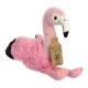 Eco Nation – Plüssjáték / Ölelnivaló Ülő Flamingó 27 cm Környezetbarát